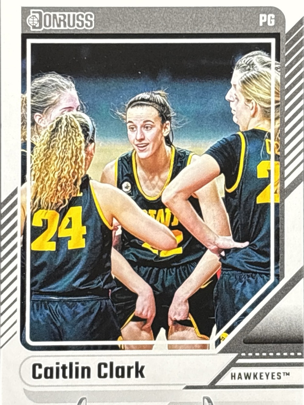 2024 Panini Donruss Caitlin Clark Basketball Card